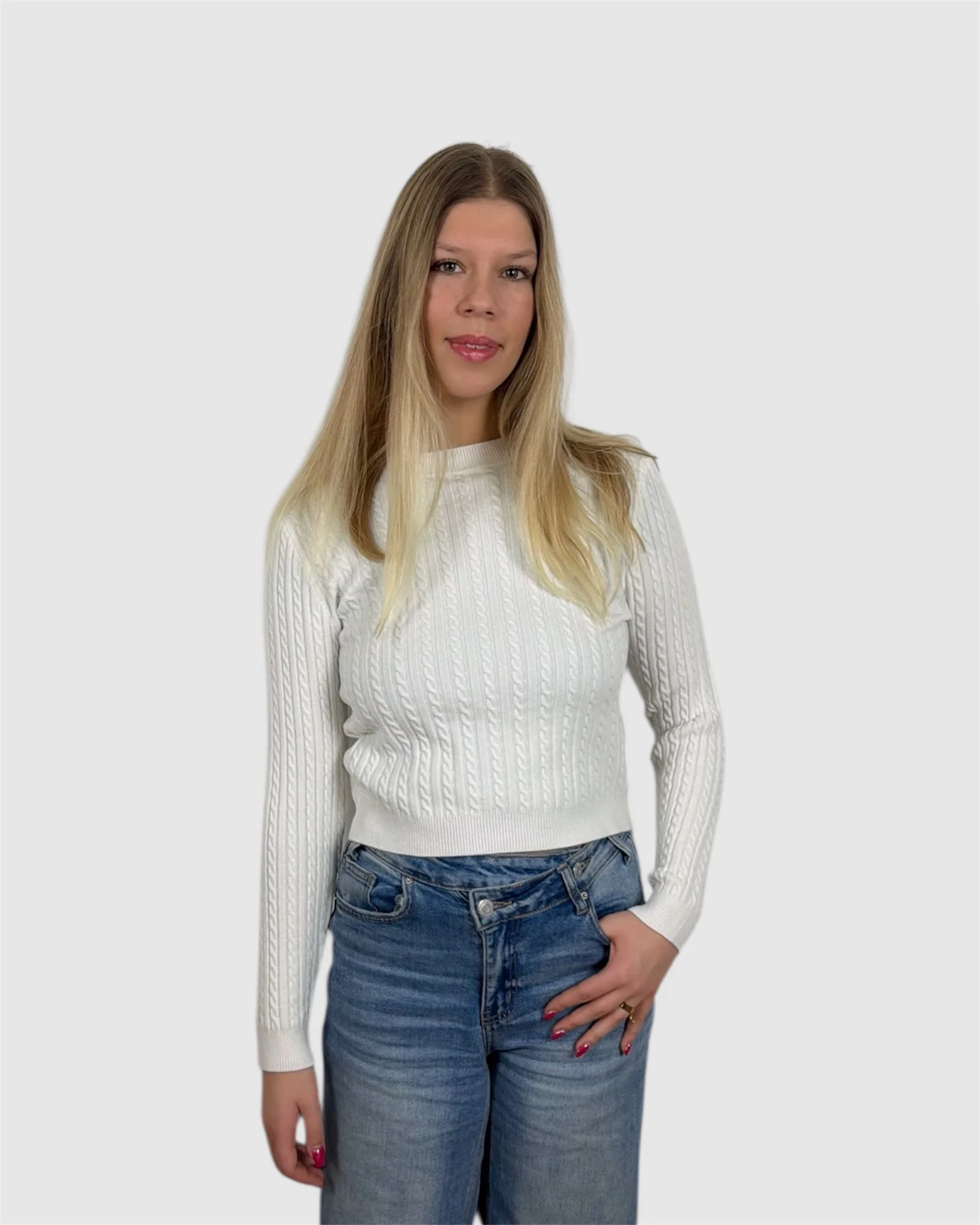 Pull SABRINA blanc - Image 3