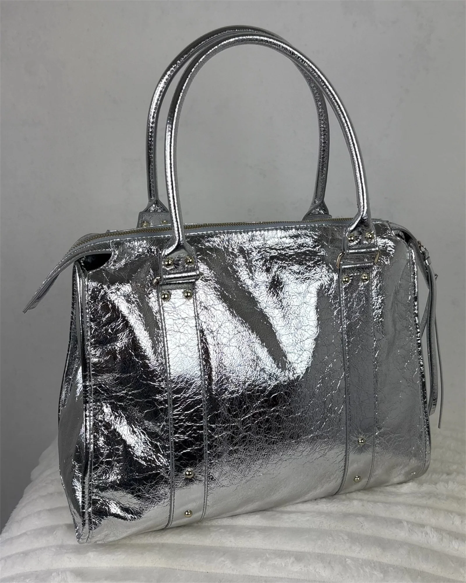 Sac ELENA pour les cours ARGENTÉ - Image 4